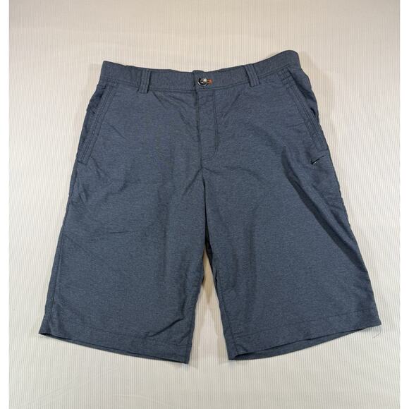 Nike Golf Dri-FIT Shorts Men’s 32 Blue Gray Performance Stretch Lightweight - Picture 1 of 7